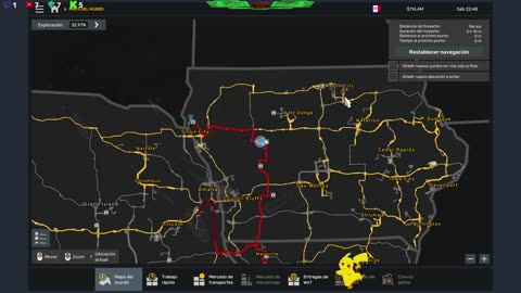2K QHD 60FPS | AMERICAN TRUCK SIMULATOR | VOLSKWAGEN AMAROV | TOP SPEED | MUSIC AND CHILL | NEW DLC