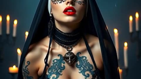 VAMPIRE NUNS _ VAMPIRE WOMEN _ GOTH GIRLS _ LATEX FASHION