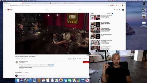 Andrew Tate vs YOUR MOMS HOUSE Podcast (YMH)