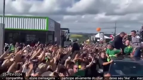 BOLSONARO E MICHELLE - MOTOCIATA EM EM SALVADOR/BA - 09/MAR/2024