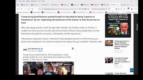 Jared Kushner Praises Israelis for Being the ‘Superior’ Race