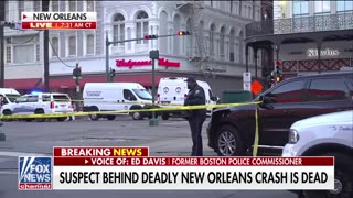 Suspect behind deadly New Orleans crowd crash dead