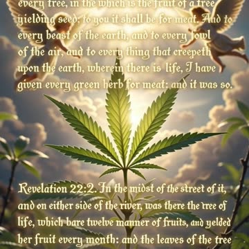 Biblical Botany: Cannabis Through Ages, Benefits & Sacred Anthem
