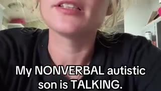 "My nonverbal son just spoke for the FIRST TIME in over THREE YEARS!"
