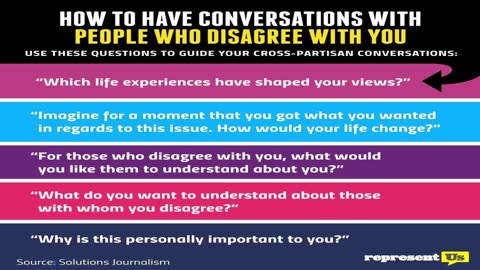 How to Have Conversations with People Who Disagree with You