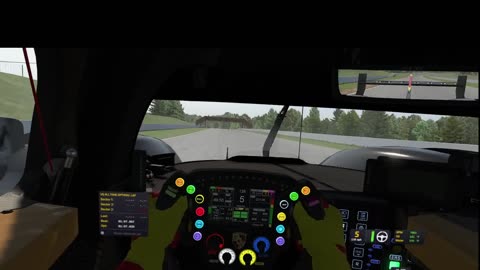 iRacing VR Test in Porsche HyperCar