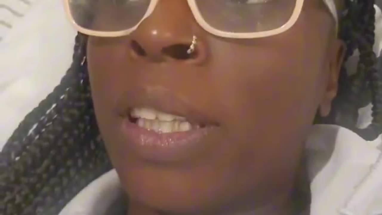 Black woman says that all white people should leave the U.S. and go back to their