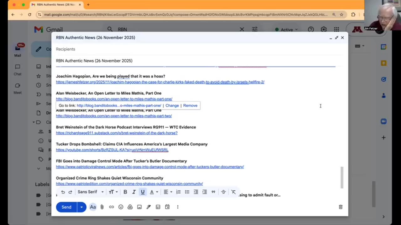 RBN Authentic News (26 November 2025)