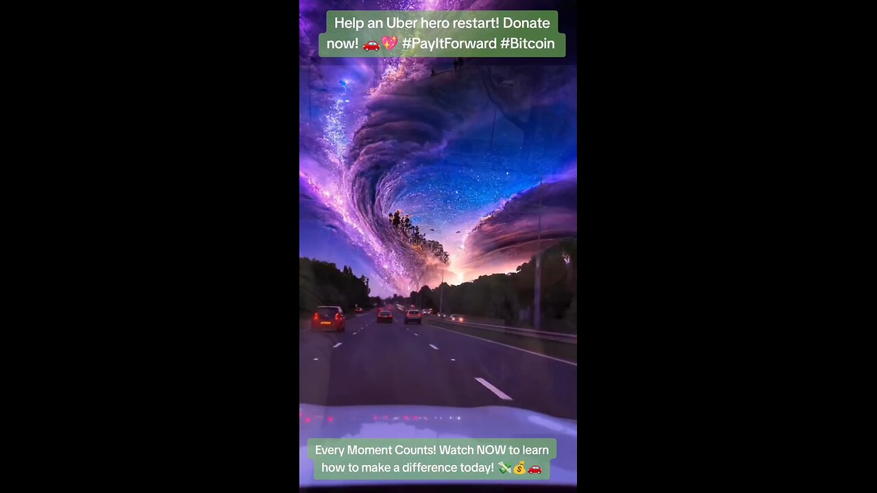 📽️ Help this Uber Hero take the wheel! 🚗💚✨ Donate now!