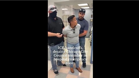 Says to ICE, "I'm an elected official!" - insists the Illegal alien has Constitutional Rights - is arrested.