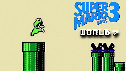 Super Mario Bros. 3 (NES) - World 7