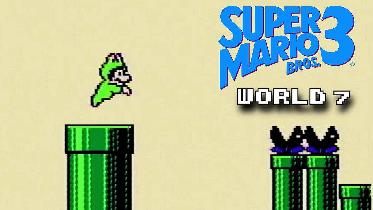 Super Mario Bros. 3 (NES) - World 7