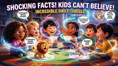 Kids Can't Stop Coloring Once They Hear These Facts!
