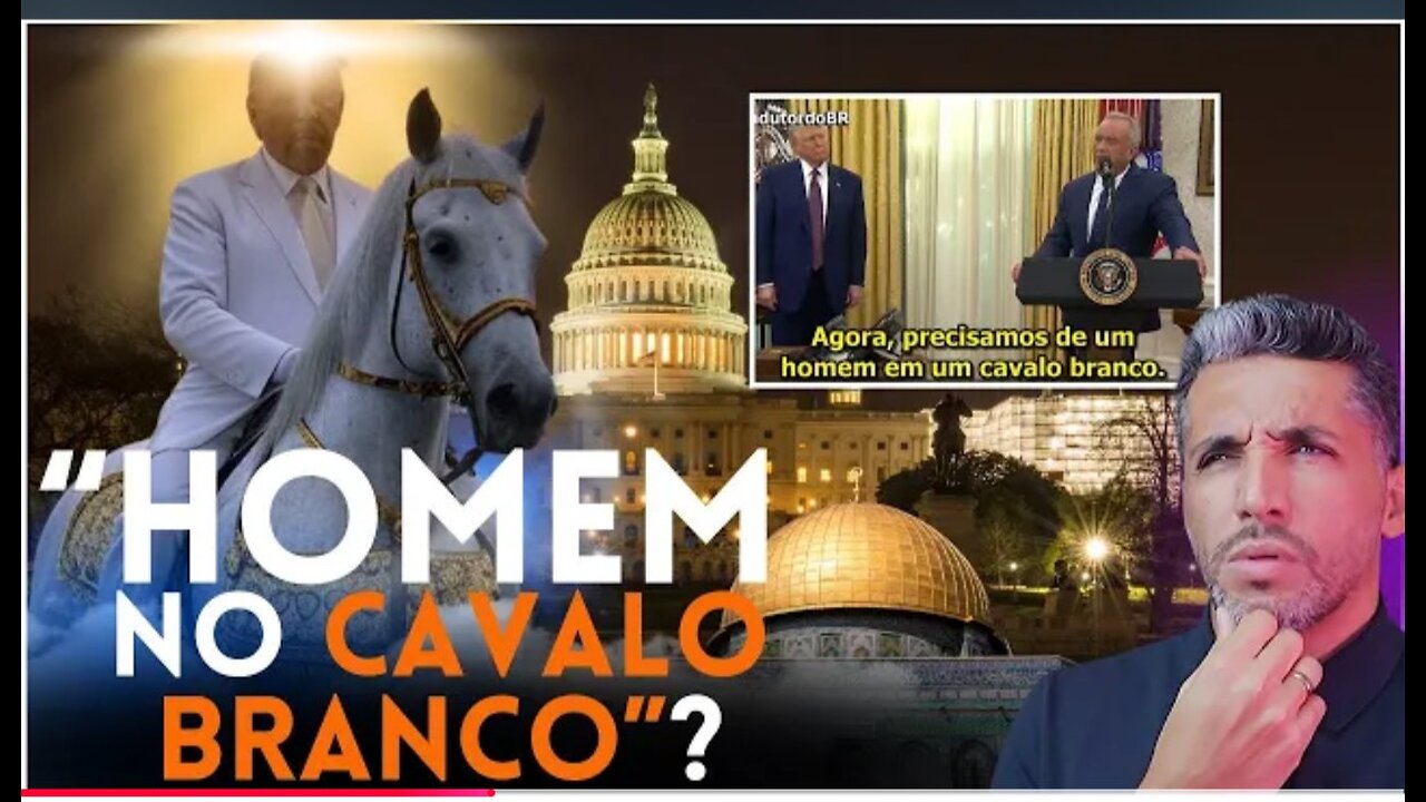 "Precisamos de um HOMEM NO CAVALO BRANCO". Apocalipse 6? O que significa isso? Trump pode se...