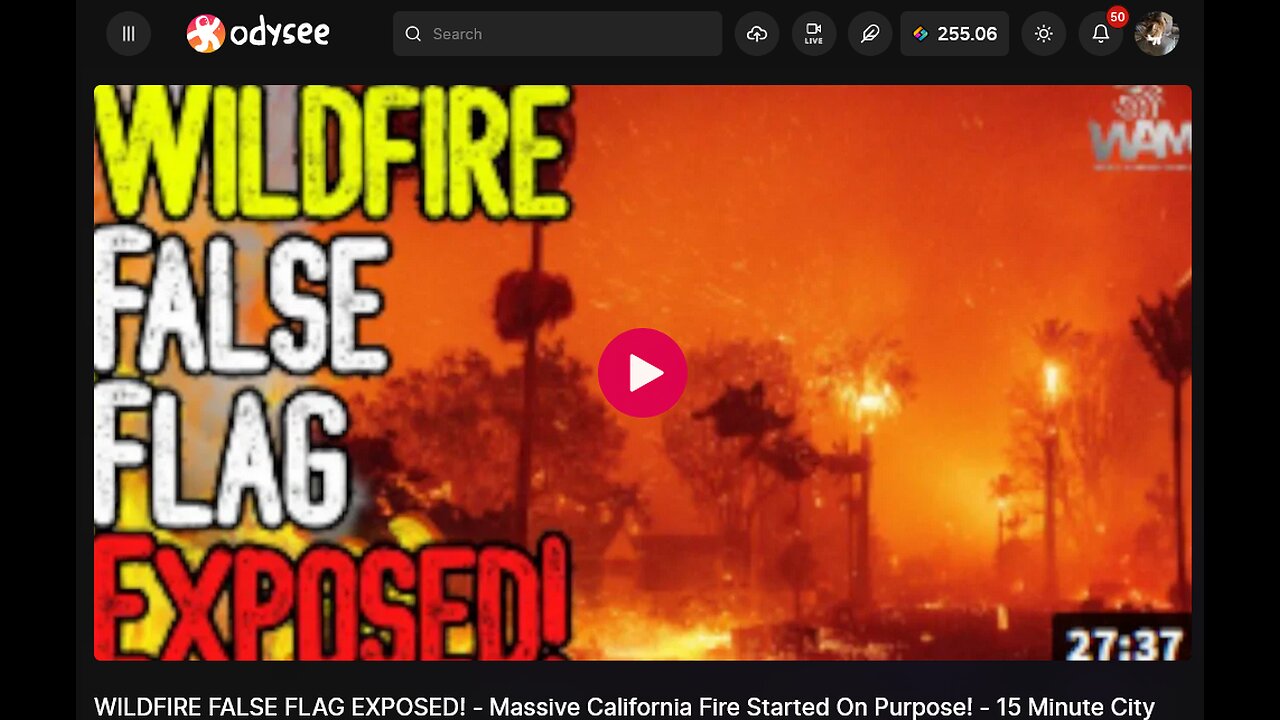 WILDFIRE FALSE FLAG EXPOSED! - Massive California Fire Started On Purpose! - 15 Minute City Plan!