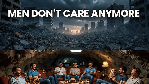 Men are RELAXING as Everything Completely Collapses