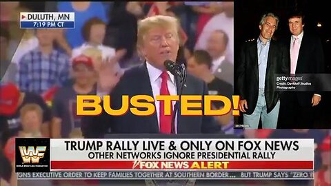 ⚠️IDIOCRACY! - Whistleblower gets Booted from Trump Rally for showing photo of Epstein with Trump