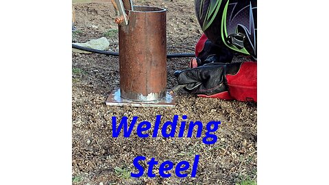 Diy, Welding steel crucible to melt aluminum and other scrap metals