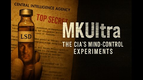 MKUltra — The CIA’s Mind-Control Experiments