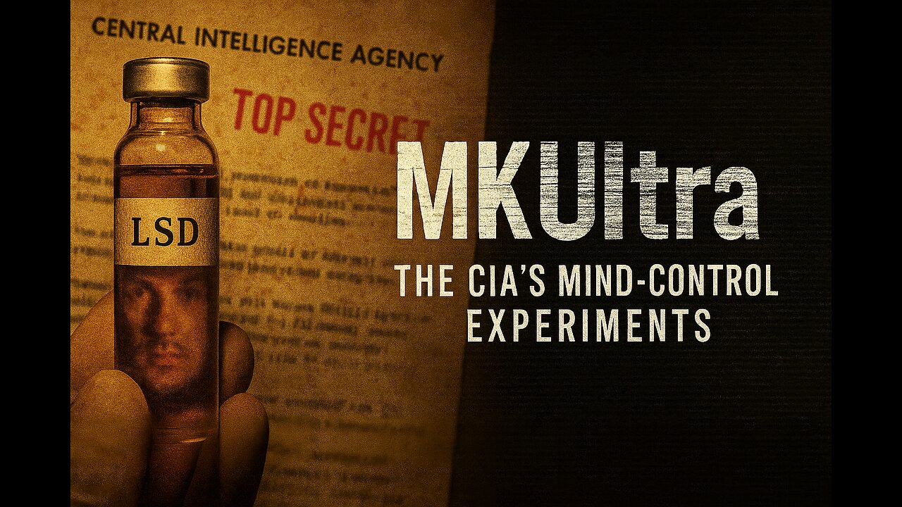 MKUltra — The CIA’s Mind-Control Experiments