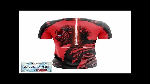 Star Wars Villain Kylo Ren Red Crossguard Lightsaber T-Shirt Review