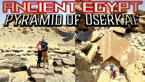 RARE Footage Inside The Forbidden Pyramid of Userkaf!, Saqqara| Egypt Expedition