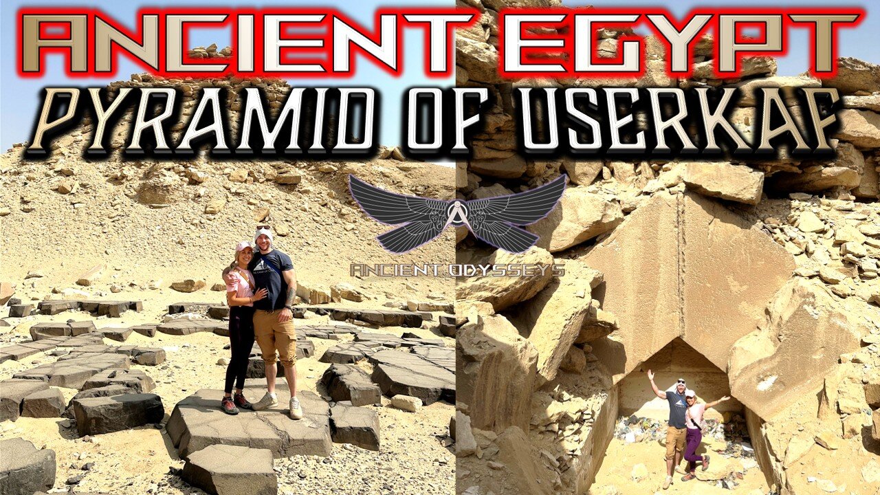 RARE Footage Inside The Forbidden Pyramid of Userkaf!, Saqqara| Egypt Expedition