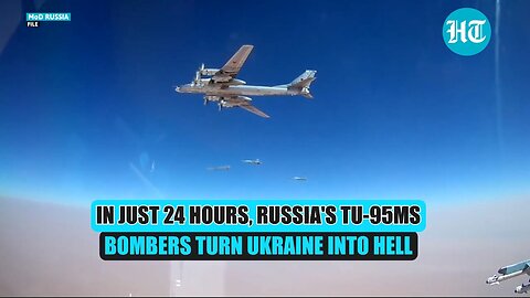 Russia's 6 Bombers Take Revenge Within 24 Hours, Strikes Ukraine with 43 Missiles And 70 Drones