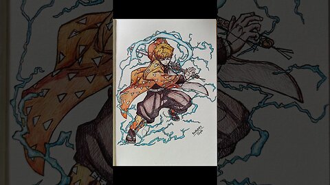 demonslayer characters, speed drawing