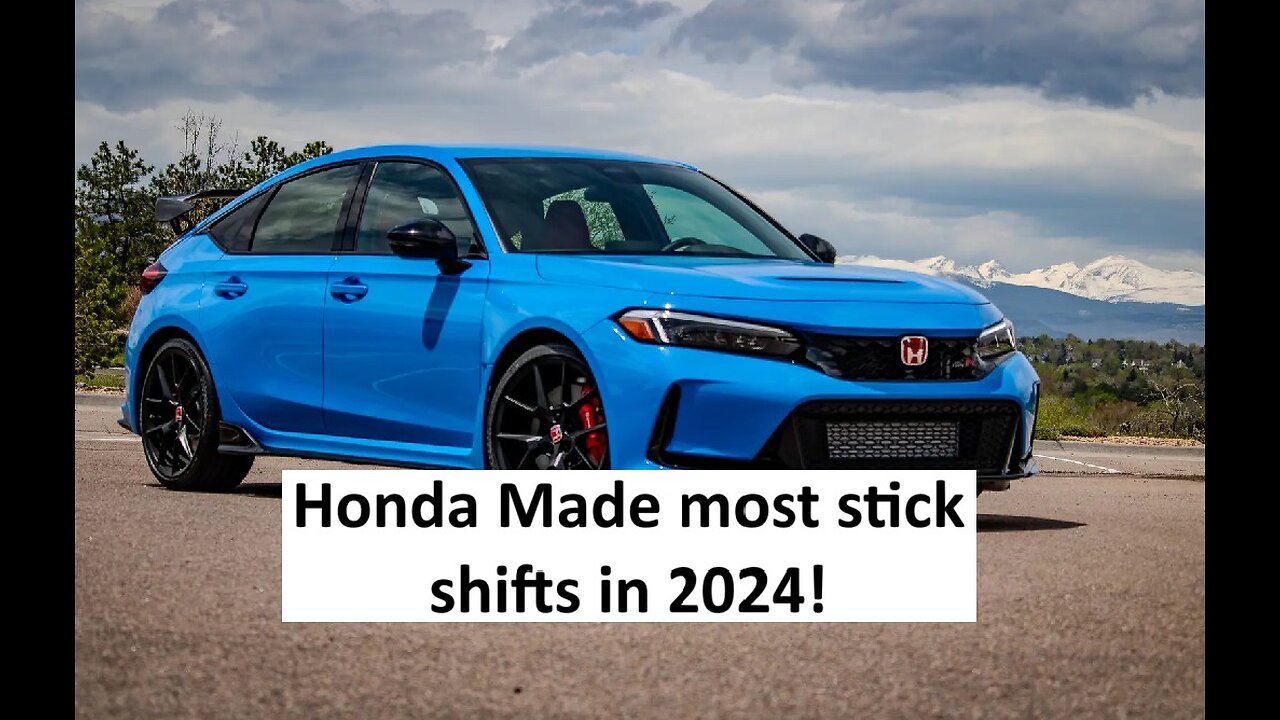 Honda Civic wins MOST sticks sold 2024