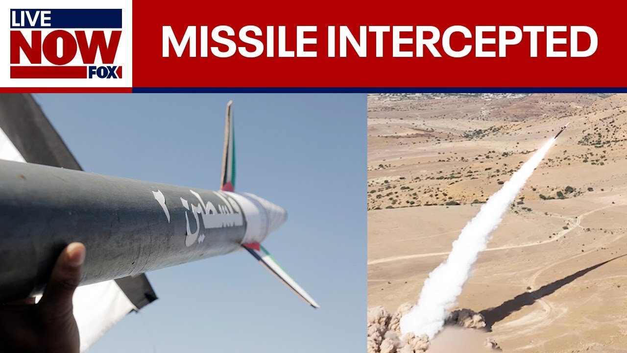 Israel intercepts Houthi missile as sirens sound across Israel | LiveNOW from FOX