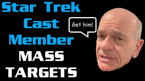 Star Trek Cast Member Robert Picardo MASS TARGETS Rando