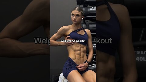 Best Weighted Ab Workouts for a Stronger Core | Build Muscle & Burn Belly Fat Fast #shorts