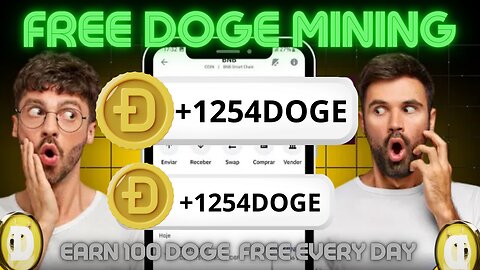 Earn Dogecoin for free 🔥100 Free Dogecoins Daily🔥Mining 2025