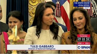 DNI Tulsi Gabbard to POTUS: "You are... bringing people together from all across the country from all different backgrounds."