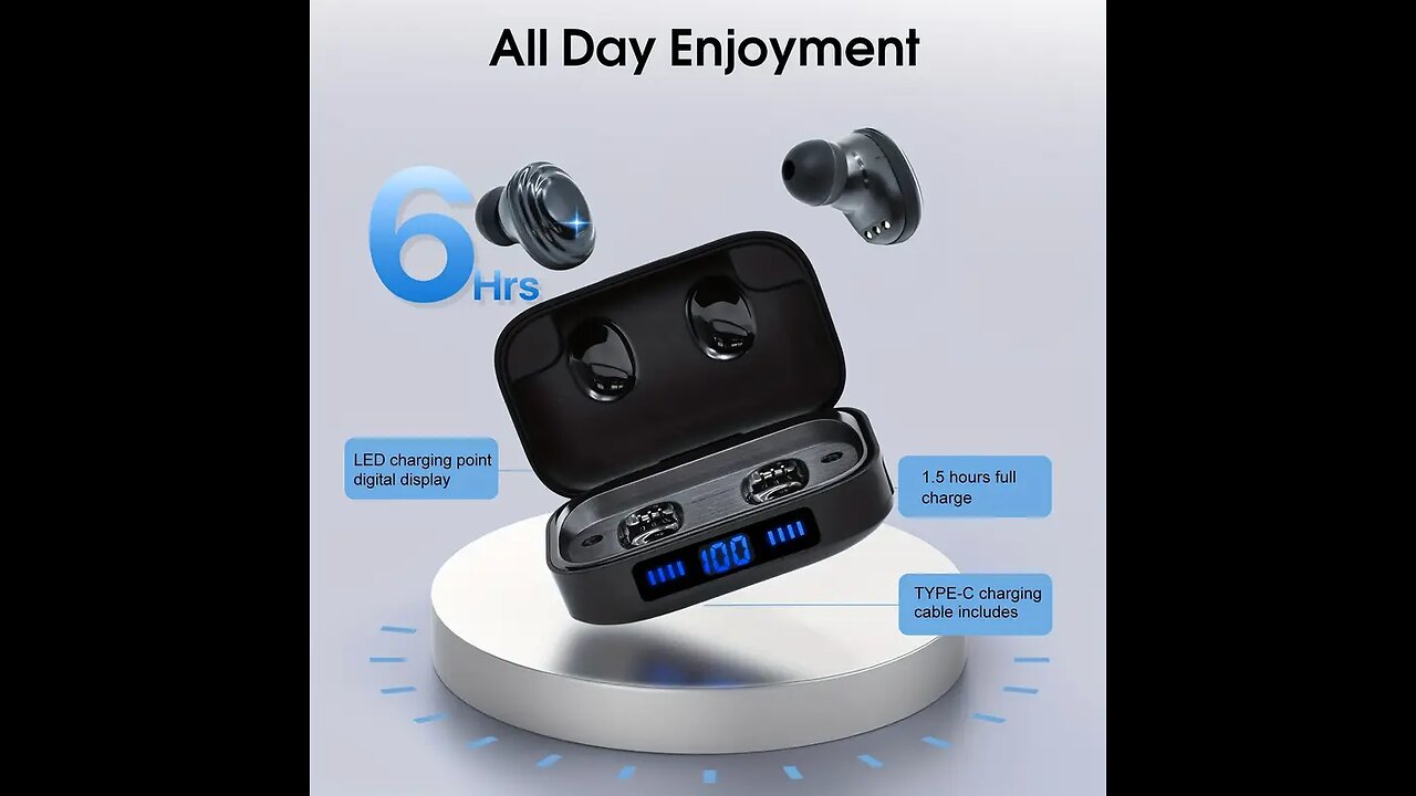 Bluetooth headphones V 5.4 version,