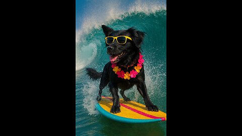 Surfing Doggie