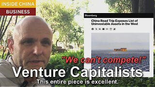 Venture Capitalists: "We can't compete with China"