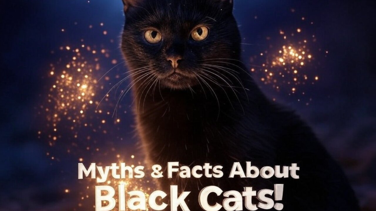 The Myths and Amazing Facts About Black Cats!