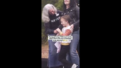 Adorable Girl Was Scheduled For Abortion, Now She's Singing About Jesus