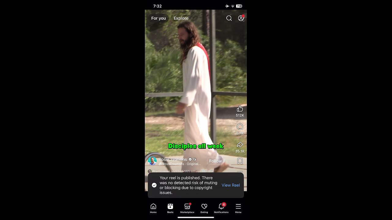 Jesus jumping into swimming pool 😅😇🤣