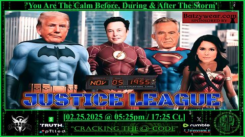 "CRACKING THE Q-CODE" ~ 'You Are The Calm Before, During & After The Storm'