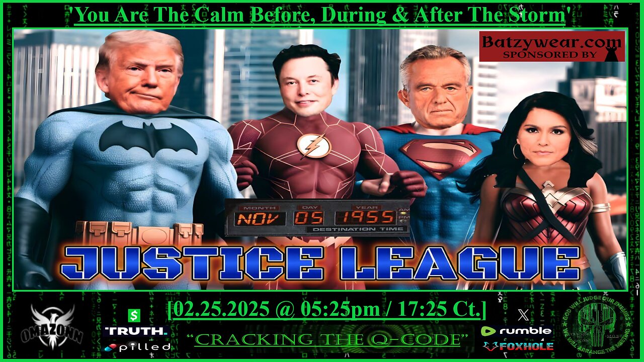 "CRACKING THE Q-CODE" ~ 'You Are The Calm Before, During & After The Storm'