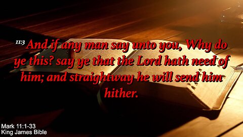 Sunday Morning January 4th - why do ye this