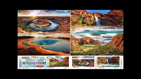 4 Pack Puzzles for Adults 1000 Pieces Zion & Yellowstone & Grand Review