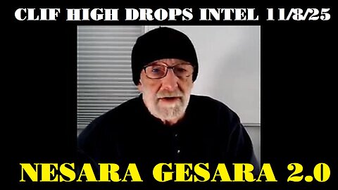 Clif High Drops Intel 11/8/25 - Shares Never Before Heard Intel About the Coming Months!