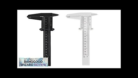 KINGROON® Plastic Vernier Caliper Household Mini Bracelet Jade Jewelry Measuring Ruler Tool Review