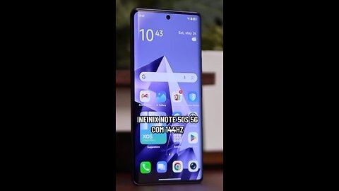 INFINIX NOTE 50S 5G COM 144HZ