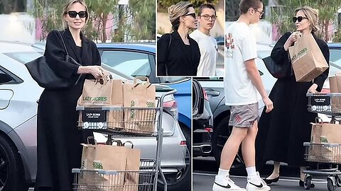 "Angelina Jolie’s $5K Grocery Run with Son Knox"