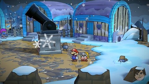 Paper Mario: TTYD - Ep. 54 - Llegamos a BOMBURGO ¡mucho frio! ... ¿Es esto una analogía sobre RUSIA?